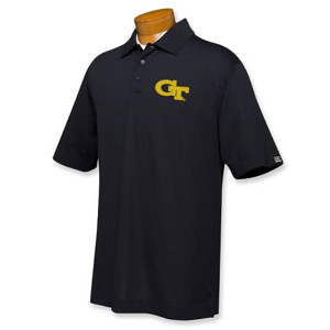Georgia Tech Yellow Jackets Men's CB DryTec Championship Polo - Navy Blue